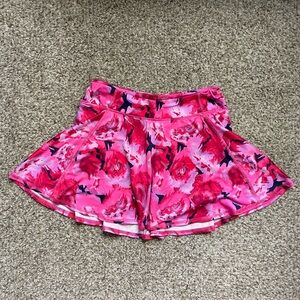 Floral Athletic skort